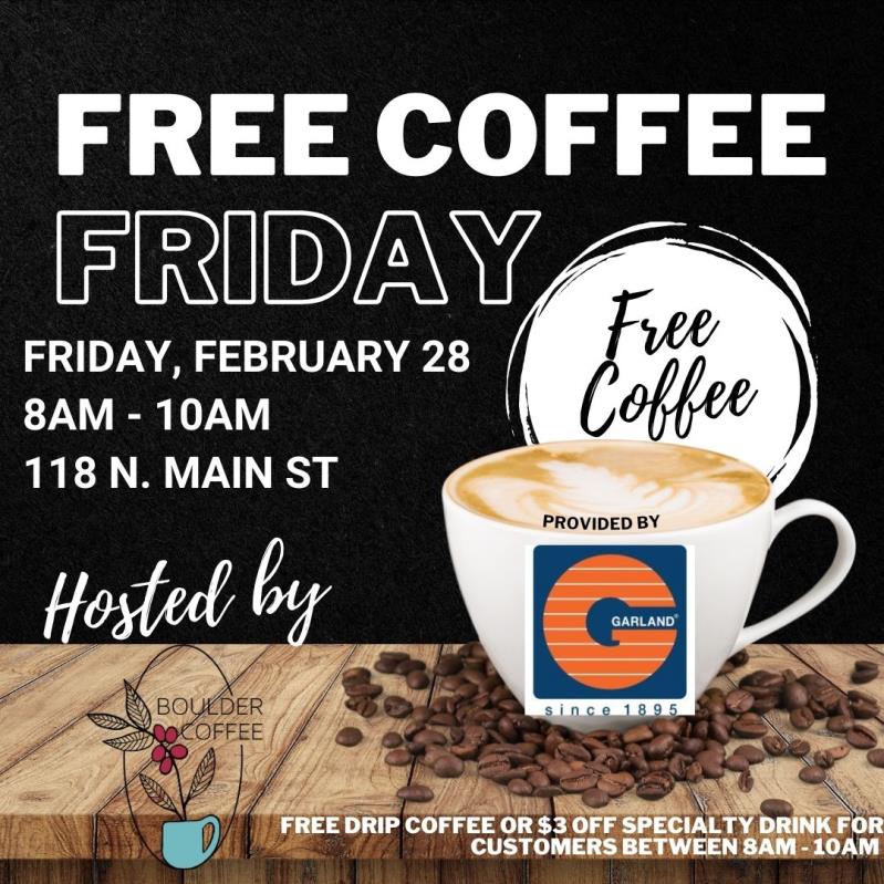 Free Coffee Fridays - The Garland Company