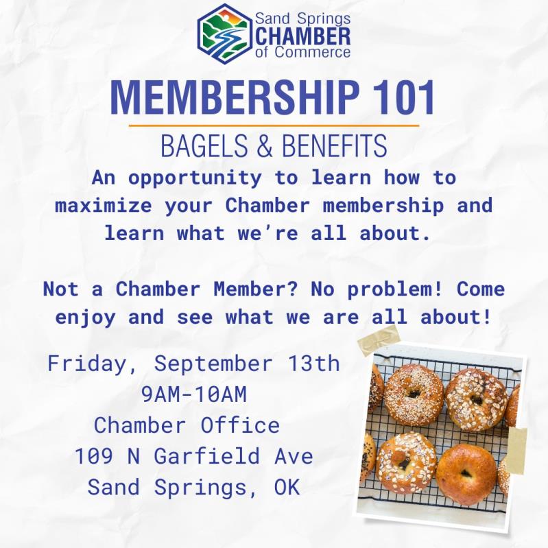 Membership 101 - Bagels & Benefits