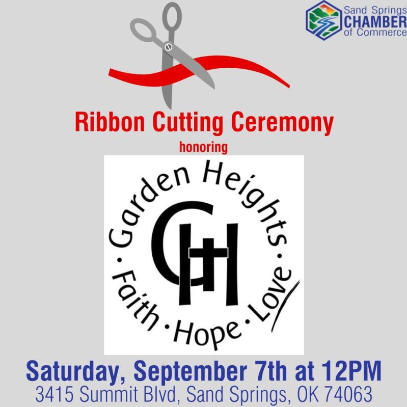 Ribbon Cutting - Garden Heights Baptist Church